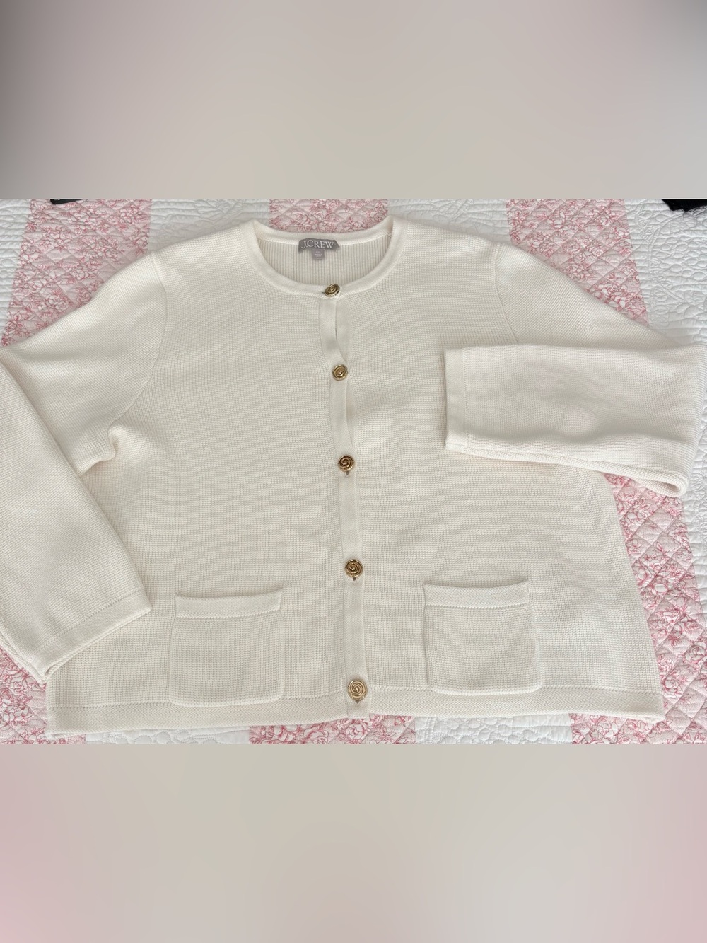 J.Crew Emilie Sweater Lady Jacket, XXL 🤍